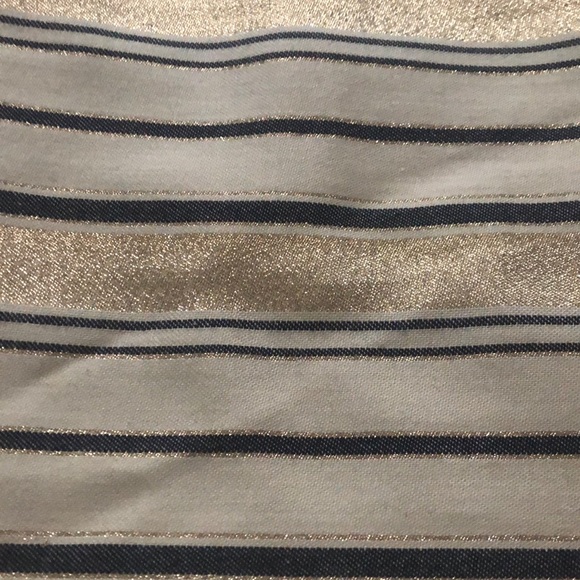 Jcrew Glitter Striped Mini Skirt - Picture 2 of 4